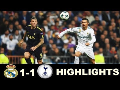 Real Madrid vs Tottenham Extended Highlights - Champions League 17/10/2017