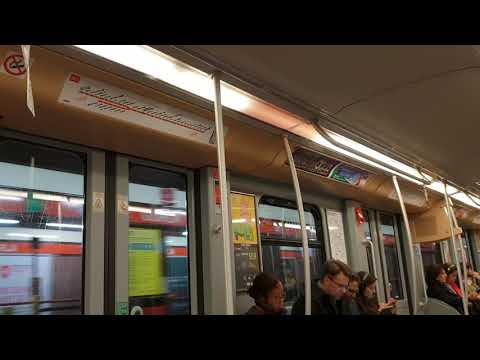 Milan M1 Underground Metro Train System Ride Gorla - Precotto