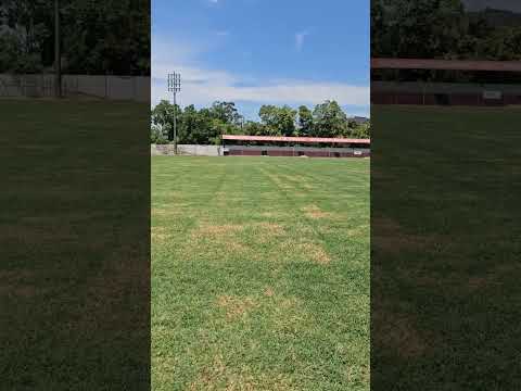 Atualização das obras do gramado do estádio em Rio do Sul #futebol #santacatarina #riodosul