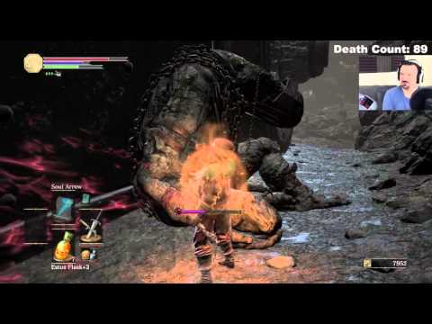 Dark Souls III playthrough pt54 - Taking On...THE WORM! (YES, For Real)