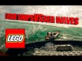 LEGO SHIPS VS. BIG SEA WAVES 4K