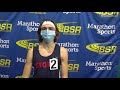 2 mile, 1000 meter win interview 