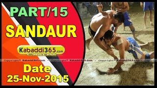 (13) Sandaur ( Sangrur) Kabaddi Tournament 25 Nov 2015