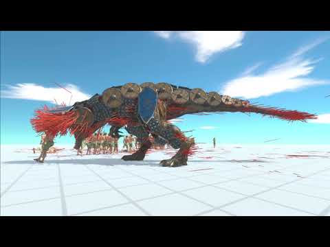 HEAVILY ARMORED UNITS vs ARCHERS - Animal Revolt Battle Simulator