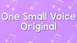 One Small Voice | Original Instrumental | Jack Hartmann