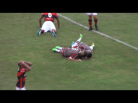 Carioca 2017 Série A Sub 15 - Flamengo 1 x 3 Fluminense - Tç Guanabara Semi - Final - 1º jogo