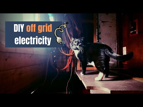 #34 How do we get ELECTRICITY living on a canal boat? Installing lights in our narrowboat tiny home