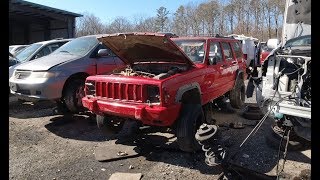 (Junkyard Exploration) 1999 Jeep Cherokee XJ - LKQ Pick Your Part - Edgewood (Crazy Ray's)