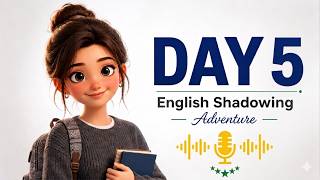 I Pushed My English Beyond My Comfort Zone — Day 5 of 10 Shadowing Challenge (Halfway Point!)