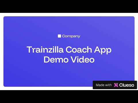 TrainZilla Coach App Demo | Personal Trainer Software for Client Management & PT Business Growth