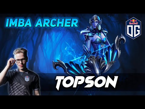 OG.TOPSON DROW - Imba Archer - Dota 2 Pro Gameplay [Watch & Learn]