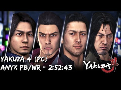 Any% Yakuza 4 PB - 2:52:43