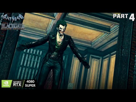 Batman Arkham Origins Blackgate Walkthrough Gameplay Part 4 / RTX 4080 SUPER PC 4K 60FPS