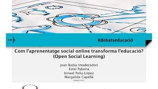 Seminari web: Com l’aprenentatge social online transforma l’educació?