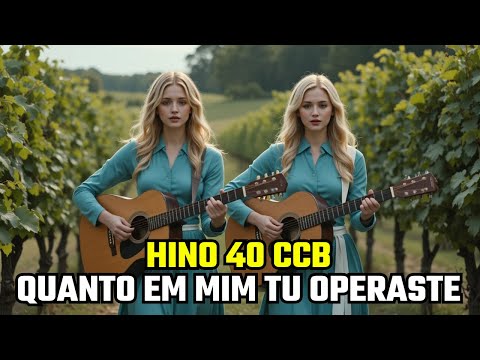 HINO 40 CCB - Quanto em mim Tu operaste