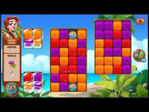 Lost Island Blast Adventure Level 1425 - NO BOOSTERS 🏝️ | SKILLGAMING ✔️