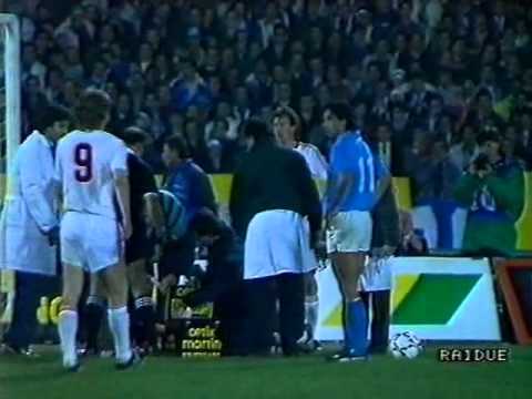 Napoli - Stuttgart. UEFA Cup-1988/89. Final (1)