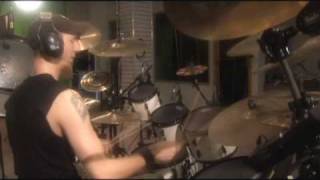 Mike Machine - World's fastest double-kick drummer - Drum Recording Session
