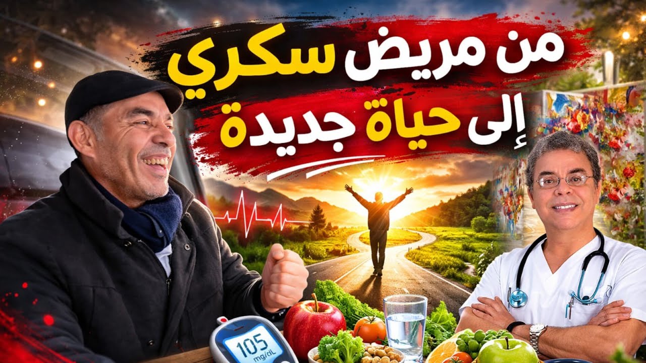 من مرض السكري إلى حياة جديدة.. رحلة الشفاء مع الدكتور فؤاد الهاشمي