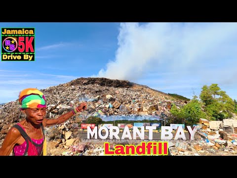 Morant Bay Landfill Caught On Fire | St Thomas Jamaica 