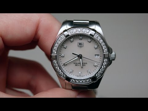 Tag Heuer Aquaracer Diamond Womens Watch Review Model: WAY1314-BA0915