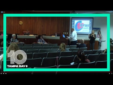 Citrus County School Board Meeting