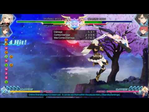 Sonia 1 Meter Combo Midscreen - Blade Arcus from Shining: Battle Arena