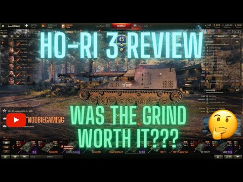 Was It Worth The Grind - Ho-Ri 3 Japan Tier 10 Tank Destroyer Review/Gameplay(World of Tanks Guide)