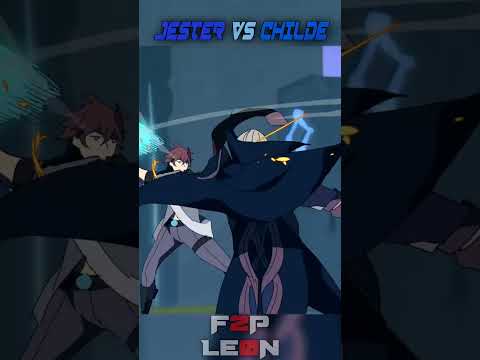 Jester vs Tartaglia | Genshin Endgame got Teased by #hoyofair #kieru #shorts