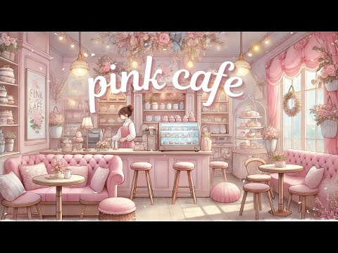 Lo-Fi Piano 🌸🎹 | Your Cozy Pink Café Escape – Study & Self-Care ☕