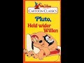 Pluto Held Wider Willen German VHS Opening Disney 1985