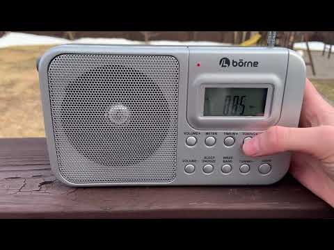 FM Bandscan on my Bourne radio