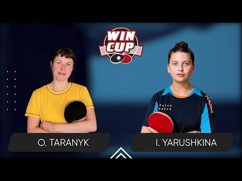 13:30 Olena Taranyk - Iryna Yarushkina West 3 WIN CUP 01.12.2023 | TABLE TENNIS WINCUP