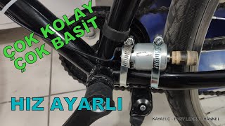 775 DC Motorla Bisikletinizi Elektrikli Bisiklete Çevirin. How to Make Electric Bike with 775 Motor.