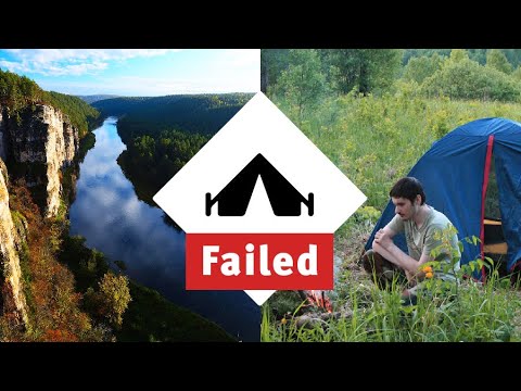 A failed hermit story: First try of the seclusion | Russia, Ay river | Sleep anxiety disorder