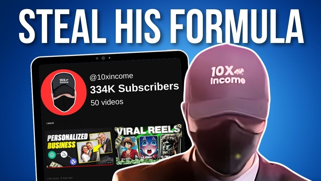 12 Million Views with Just 47 Videos: How 10X Income Went Viral As A Faceless Channel