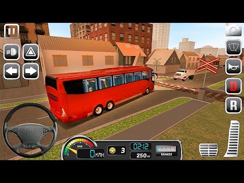 Bus Red Driver Simulator 2015: City Fun Drive - Best Android GamePlay