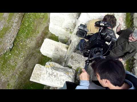 Battle Castle: director/EP Ian Herring captures Crac des Chevaliers' machicolations from above