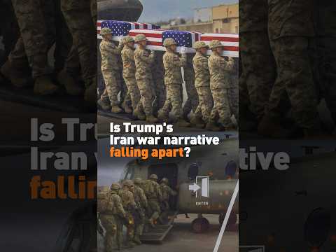 Is Trump's Iran war narrative falling apart?