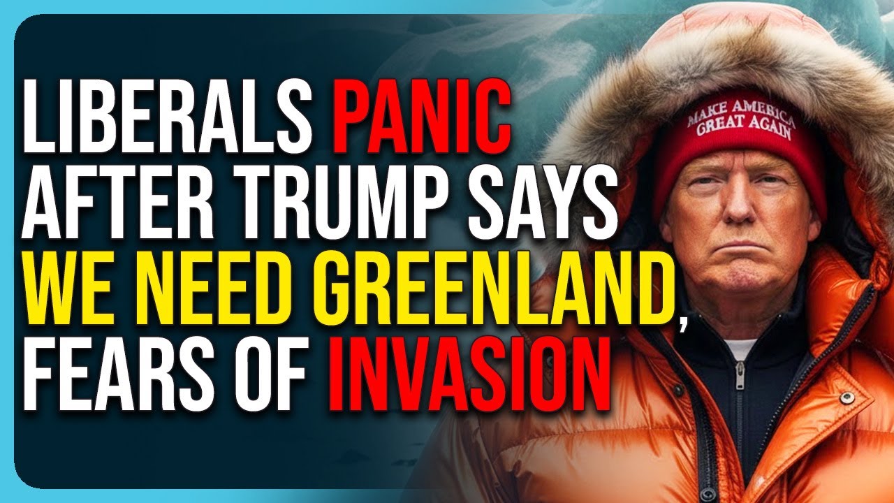 Liberals PANIC After Trump Says We Need Greenland, Fears of Invasion