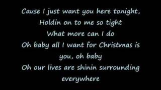 My Chemical Romance - All I Want For Christmas Is You (Lyics)