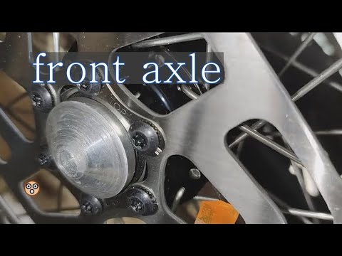 Specbike Technics Folding Trike Comfort. front axle 8-2 #trike #recumbent #Specbike