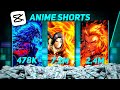 How To Make Viral Anime Shorts With Mobile Basic To Advance Full Tutorial