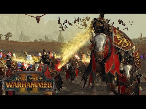 Prophetess OP - Bretonnia vs Vampire Counts // Total War:Warhammer II Online Battle