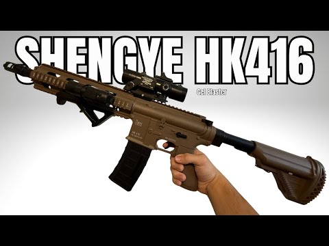 Gel Blaster Review + Assembly | Shengye HK416