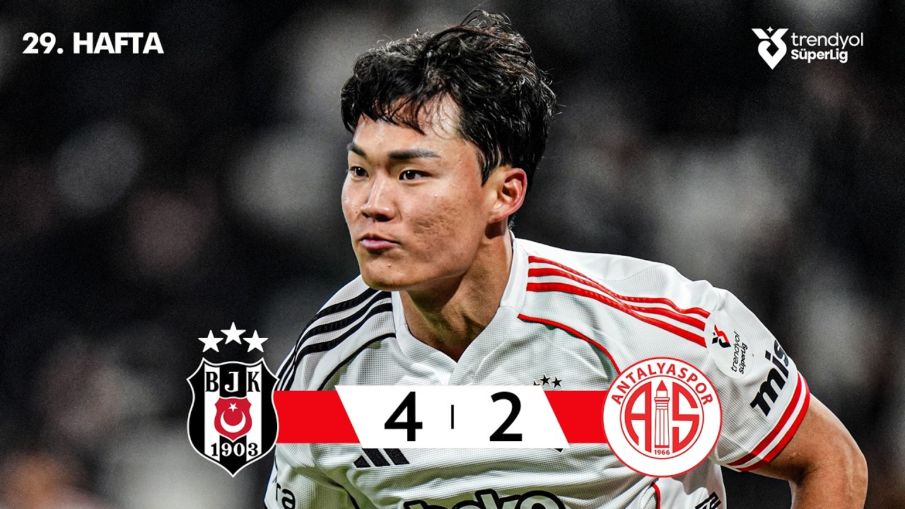 Beşiktaş JK vs Antalyaspor Highlights