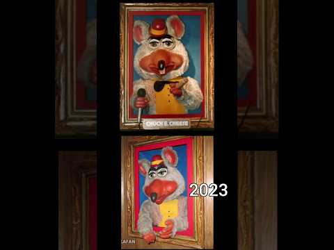 Chuck e cheese 1977 Vs 2022 Comparison #chuckecheese