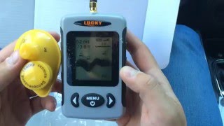 Видеообзор эхолота LUCKY FFW718