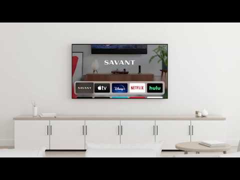 Savant Home App for Apple TV