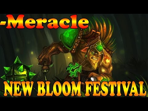 Dota 2 - NEW BLOOM FESTIVAL Meracle- Plays Bristleback!